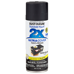 Rustoleum 2X Semi Gloss Black