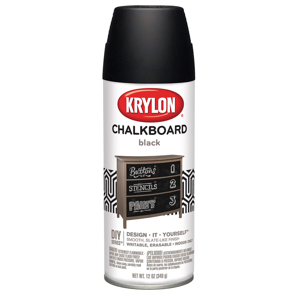 Krylon Colormaster Chalkboard Black