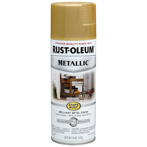 Rustoleum Spray Metallic Gold