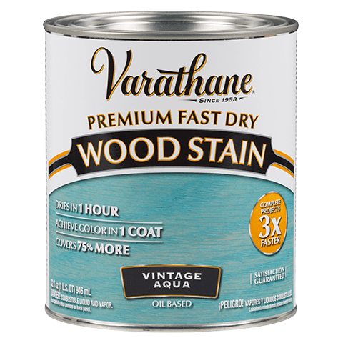 Varathane Stain Vintage Aqua Quart