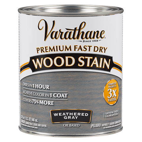 Varathane Stain Weathered Gray Quart