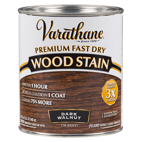 Varathane Stain Dark Walnut Quart