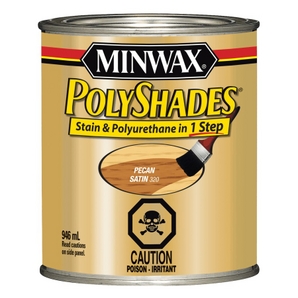 Polyshades Pecan Satin Quart