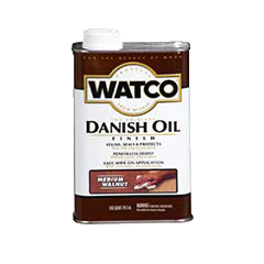 WATCO Danish Oil Finish Medium Walnut Pint