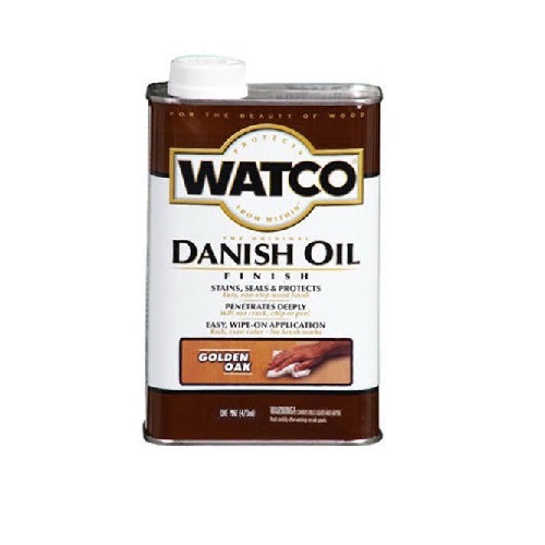 WATCO Danish Oil Finish Gold Oak Quart