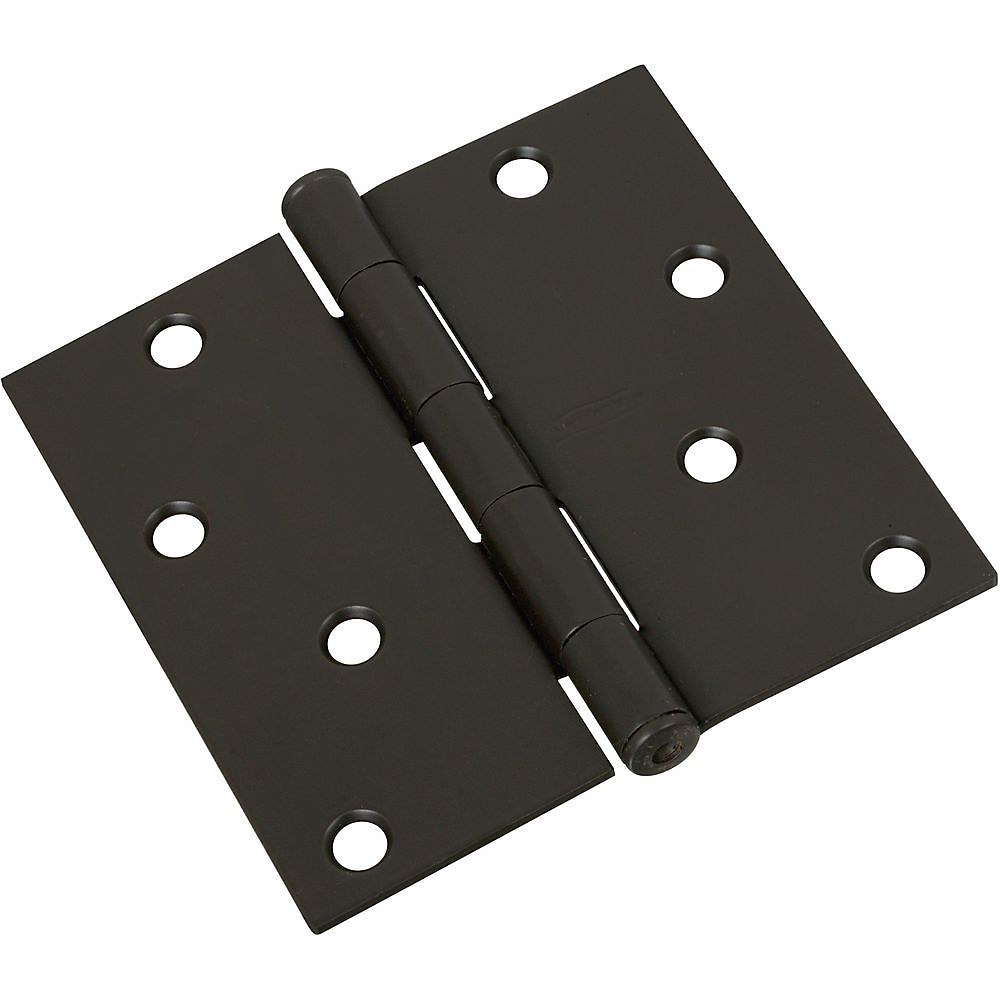 Door Hinge 4" Square Bronze