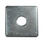 2" Galvanized Square Bearing Plate w/ 1/2" Hole