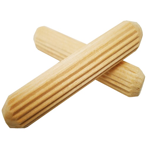 WOOD GROOVED DOWEL PINS Dowels