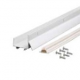 1-3/4" x 36" Door Shoe Vinyl White