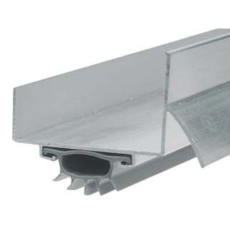 1-3/4" x 48" Door Shoe with Drip Cap Aluminum