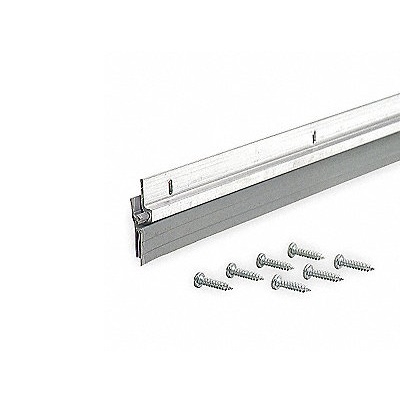36" Heavy Duty Door Sweep Rubber Seal Aluminum