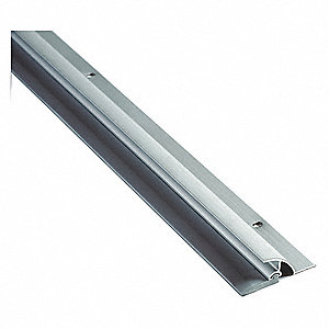 36" Door Sweep Dripcap Vinyl Aluminum