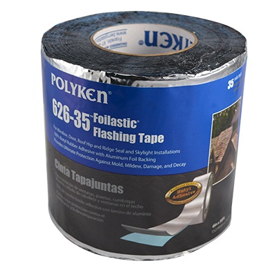 9" x 50' Foilastic Butyl Rubber Flashing