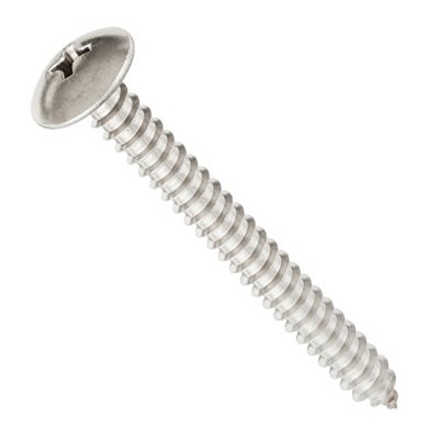 #8 X 2" Pan Head Truss Sheet Metal Screws SS