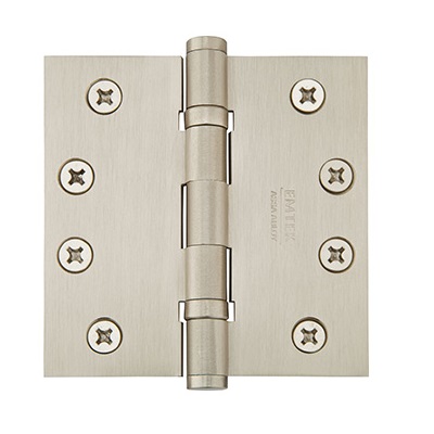 Emtek Hinge 4"X4"X1/4" Satin Nickel