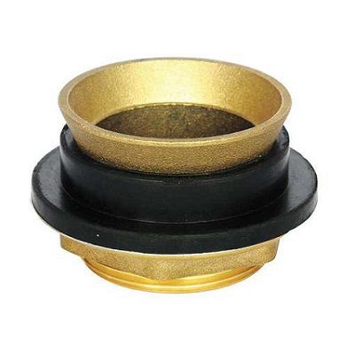 1-1/2" Brass Closet Spud