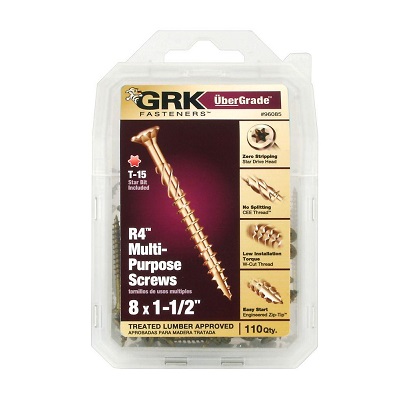 10 X 3-1/2 GRK R4 Screw 100 Pack