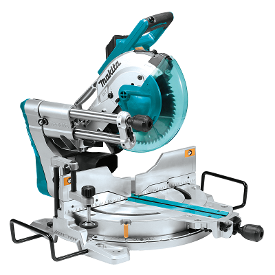 10" Dual‑Bevel Sliding Compound Miter Saw with Laser