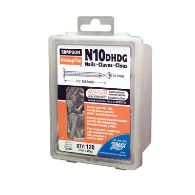 Simpson N10D Nails HDG 120 Pack