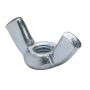 1/4" Zinc Wing Nut 