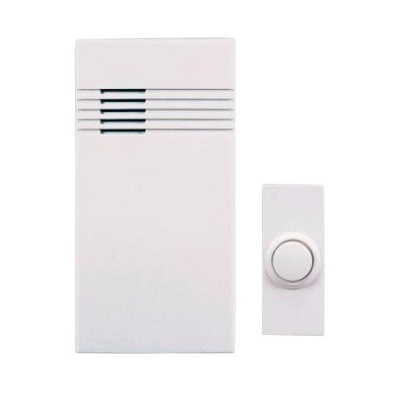 Battery Doorbell Kit 100' White