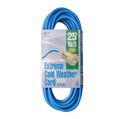 14/3 Extension Cord Blue 25'