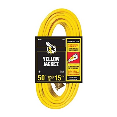 14/3 Yellow Jacket Extension Cord 50'