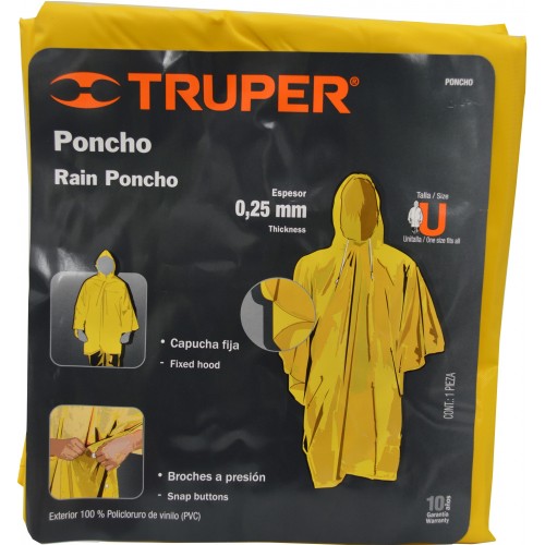 Heavy Duty Rain Poncho