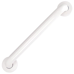 16" White Grab Bar ADA