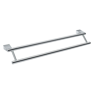 Bleu 24" Chrome Double Towel Bar