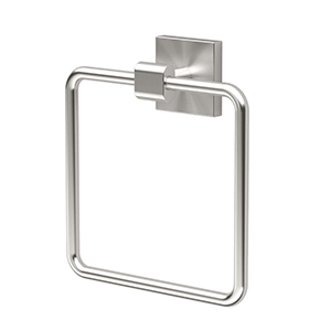 Elevate Towel Ring Satin Nickel