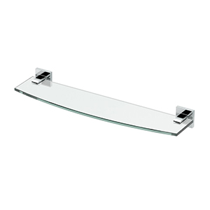 Elevate Glass Shelf Chrome