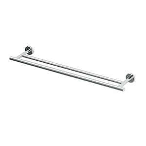 Latitude II 24" Double Towel Bar Chrome