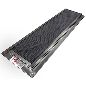 6" x 14" Foundation/Soffit Vulcan Vent for Stucco