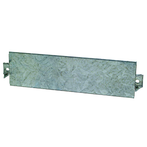 1-1/2" x 6" 16-Gauge Nail Stopper Plate