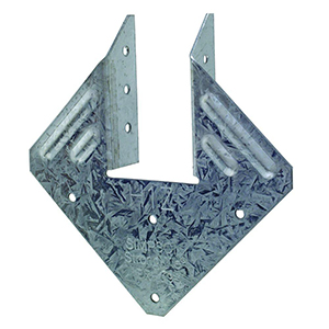 H1 18-Gauge ZMAX Galvanized Hurricane Tie