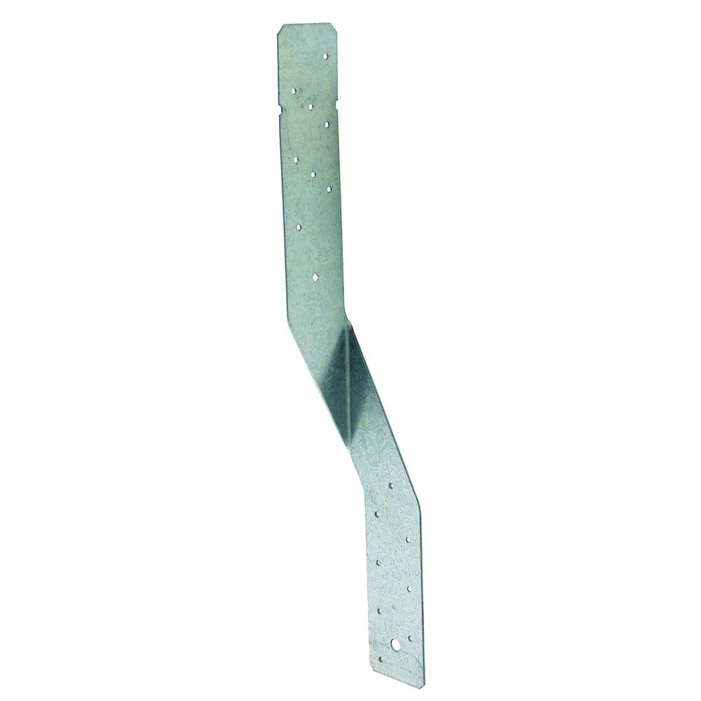 H6 16-Gauge Galvanized Hurricane Tie Left or Right