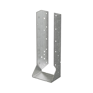 HUC Galvanized Face-Mount Concealed-Flange Joist Hanger for 4x12