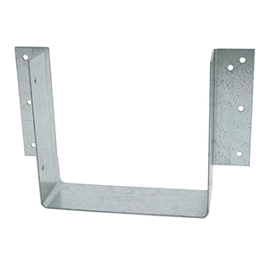 U Galvanized Face-Mount Joist Hanger for 6x6