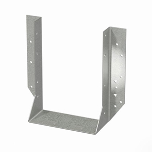 HU Galvanized Face-Mount Joist Hanger for 6x10