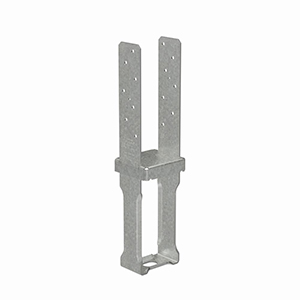 CBSQ Galvanized Standoff Column Base for 4x4 with SDS Screws