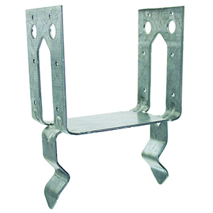 PB Galvanized Non-Standoff Post Base for 4x6