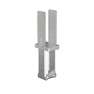CBSQ Galvanized Standoff Column Base for 4x6 with SDS Screws