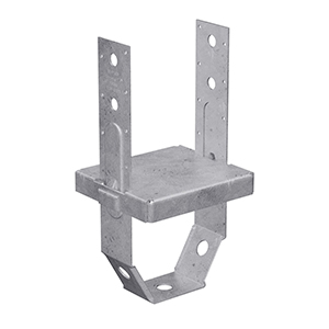 PBS Hot Dip Galvanized Standoff Post Base for 6x6