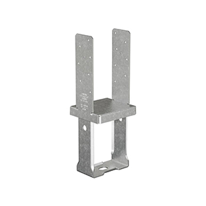 CBSQ Galvanized Standoff Column Base for 6x6 with SDS Screws
