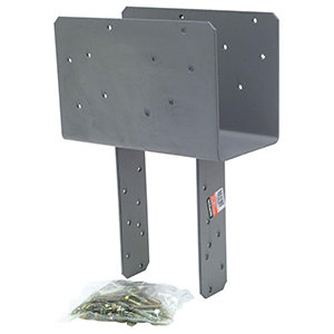 CCQ Column Cap for 6x Beam, 6x Post with Strong-Drive SDS Screws