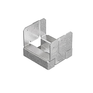 ABA 4x4 ZMAX Galvanized Adjustable Post Base