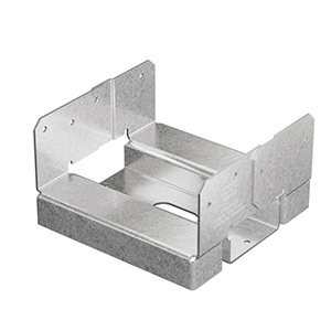 ABA 6 in. x 6 in. ZMAX Galvanized Adjustable Post Base