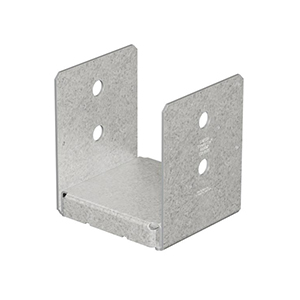 ABU Z-MAX 6" x 6" 12-Gauge Galvanized Adjustable Post Base