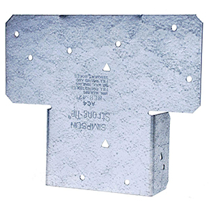 AC ZMAX Galvanized Adjustable Post Cap for 4x